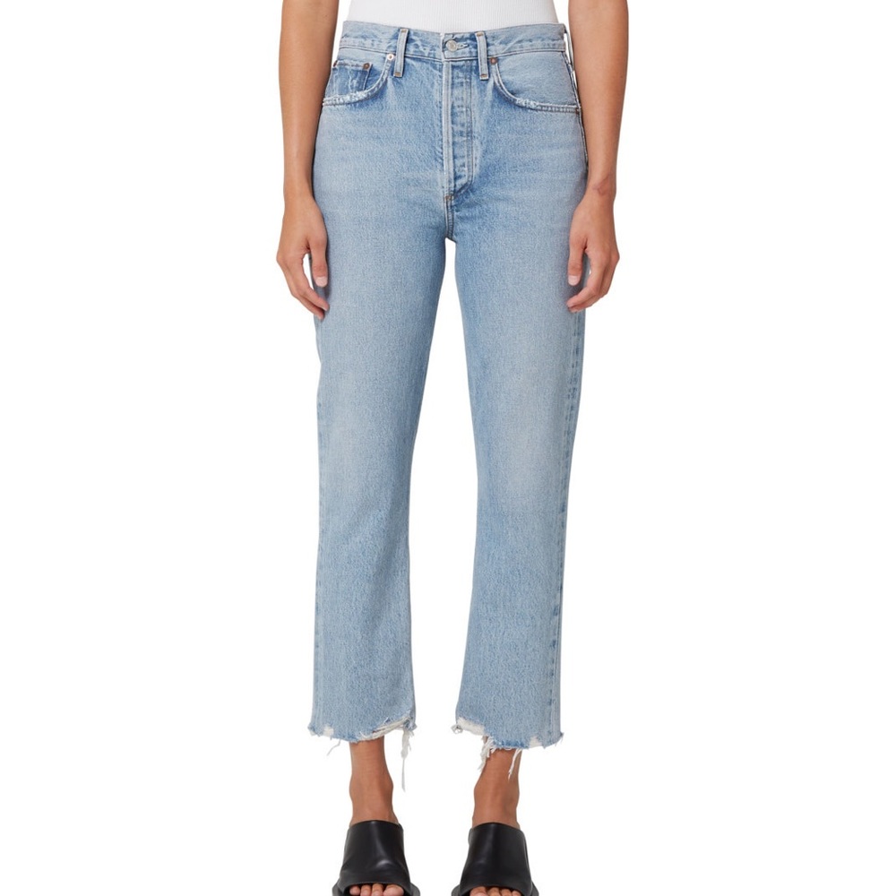Agolde Riley crop jeans